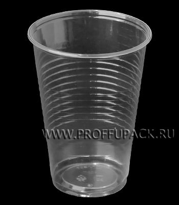 Пластиковый стакан ТМ "ЮП", 200 мл.